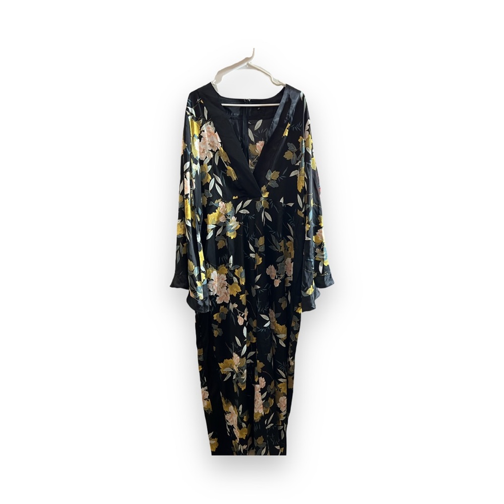 Floral kimono jumpsuit | Size: 2X